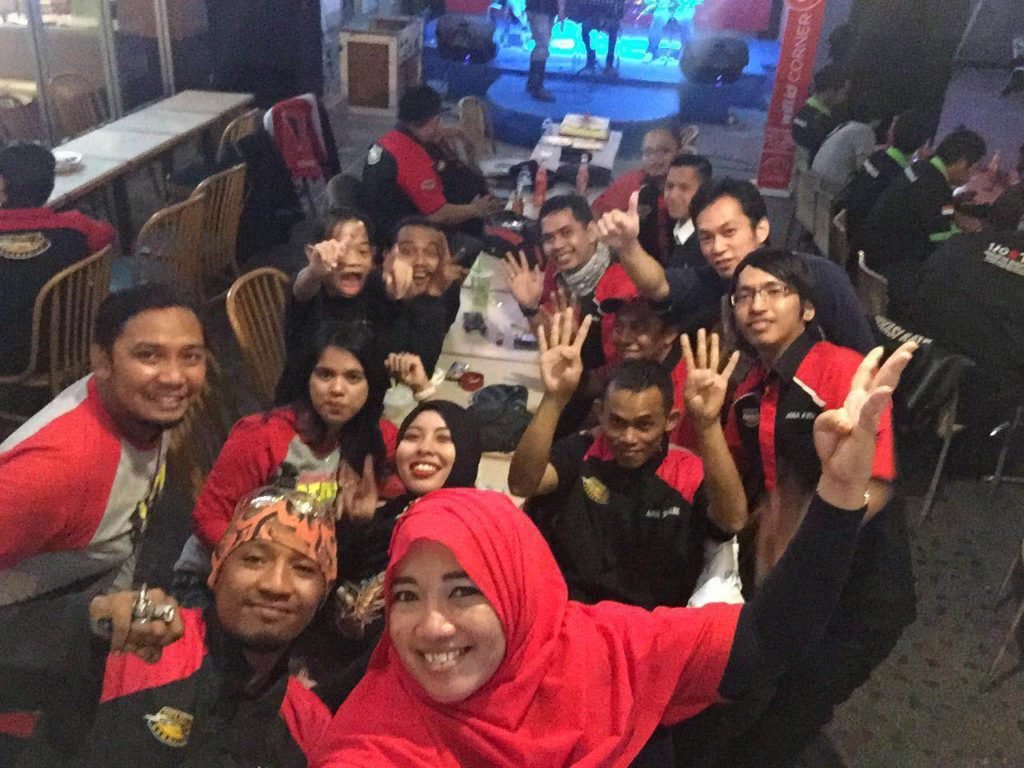 Foto bersama HSX 125 Chapter Bekasi