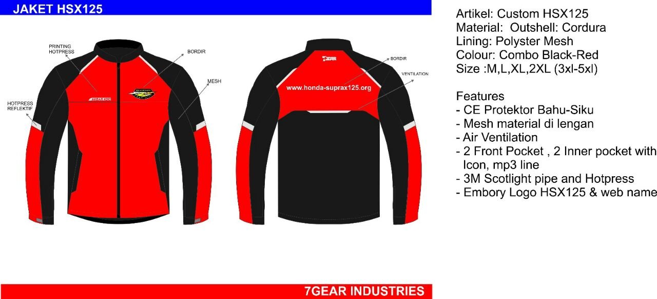 Jaket HSX 2016